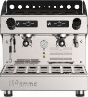 Профессиональная кофемашина Fiamma Caravel 2 Compact TC (2 высок. группы, полуавтомат)
